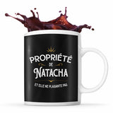 Mug Propriété de Natacha - Planetee