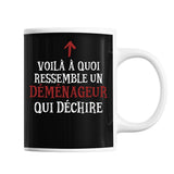 Mug Déménageur Qui déchire - Planetee