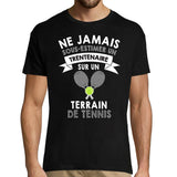 T-shirt Homme tennis trentenaire - Planetee