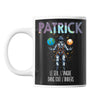 Mug Prénom Patrick Univers - Planetee