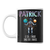 Mug Prénom Patrick Univers - Planetee