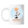 Mug Maxence bébé Panda Roi des Câlins - Planetee