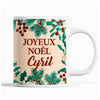 Tasse Noël Cyril Beige - Planetee