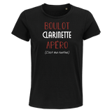 T-shirt femme Clarinette C'est ma Routine - Planetee