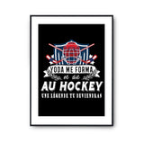 Affiche Hockey Légende - Planetee