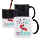 Mug Magique J'peux pas Pharmacienne - Planetee