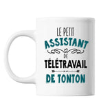 Mug Le Petit Assistant de Télétravail de Tonton - Planetee