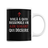 Mug Aide Soignant Qui déchire - Planetee