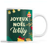 Tasse Noël Willy Vert - Planetee