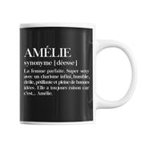 Mug Amélie Définition Déesse - Planetee