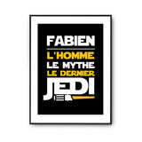 Affiche Fabien L'homme le mythe Le dernier - Planetee