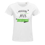 T-shirt Femme Meilleure AVS de tous les temps - Planetee