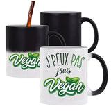 Mug Magique J'peux pas Végan - Planetee