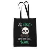 Sac Tote Bag Nabil Pas Touche Panda - Planetee