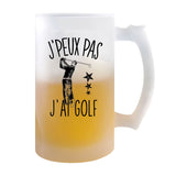 Chope de bière Golf j'peux pas - Planetee