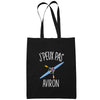 Sac Tote Bag Aviron Je peux pas Noir - Planetee