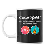 Mug Guitare C'est un Match - Planetee