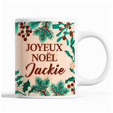 Tasse Noël Jackie Beige - Planetee