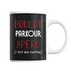Mug Parkour C'est ma Routine - Planetee