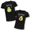 T-shirt couple Better Together - Planetee