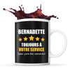Mug Bernadette à votre service pour des conneries - Planetee