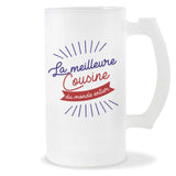 Chope de bière Cousine La Meilleure du Monde entier - Planetee