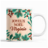 Tasse Noël Virginie Beige - Planetee