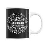 Mug Naissance Légende 1974 - Planetee