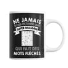 Mug Maman mots fléchés Mère Intellectuelle - Planetee