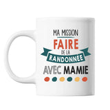 Mug Ma mission Randonnée avec Mamie - Planetee