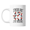 Mug Tricking j'peux pas Blanc - Planetee