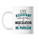 Mug Le Petit Assistant de Musculation de Parrain - Planetee
