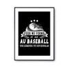 Affiche Baseball Légende - Planetee