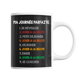 Mug Belote Journée Parfaite - Planetee