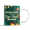 Tasse Noël Sage-Femme femme Vert - Planetee