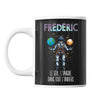 Mug Prénom Frédéric Univers - Planetee