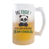 Chope de bière Jean-charles Pas Touche Panda - Planetee