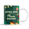 Tasse Noël Maçon homme Vert - Planetee