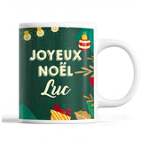 Tasse Noël Luc Vert - Planetee