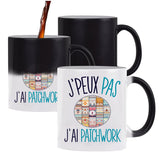 Mug Magique J'peux pas Patchwork - Planetee