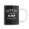 Mug Femme AMP Meilleure de France | Tasse Noire métier - Planetee
