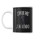 Mug Kendo j'peux pas Noir - Planetee