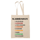 Tote Bag Astronomie Journée Parfaite - Planetee