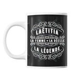 Mug Prénom Laëtitia La Déesse La Légende - Planetee
