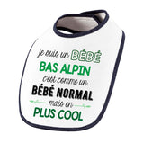 Bavoir fier d'être Bas Alpin - Planetee