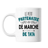 Mug Le Petit Partenaire de Marche de Tata - Planetee