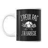 Mug Barbecue j'peux pas Noir - Planetee