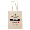 Sac Tote Bag Petit Bazar d'une Manager adorée - Planetee