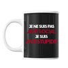 Mug Antisocial Antistupide - Planetee