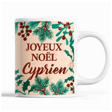 Tasse Noël Cyprien Beige - Planetee